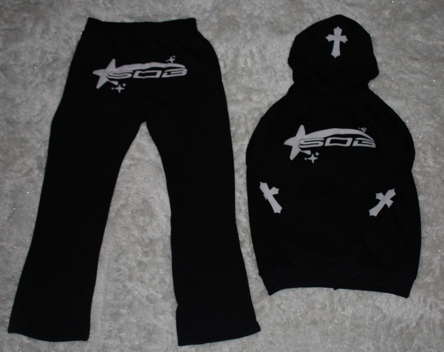 SOB Double Layered Hoodie Set